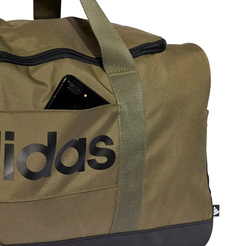 adidas Linear - Bolsa deportiva M 56 cm (olive str/black)