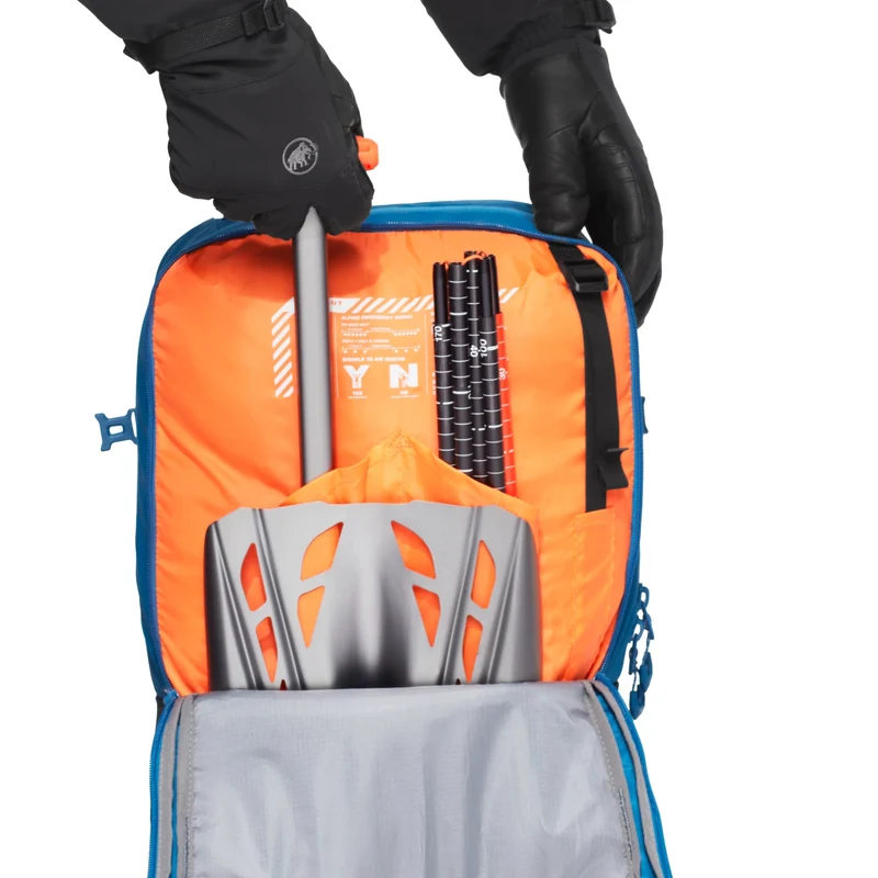 Mammut Nirvana 35 - Mochila de esquí de travesía 53 cm (sapphire-black)