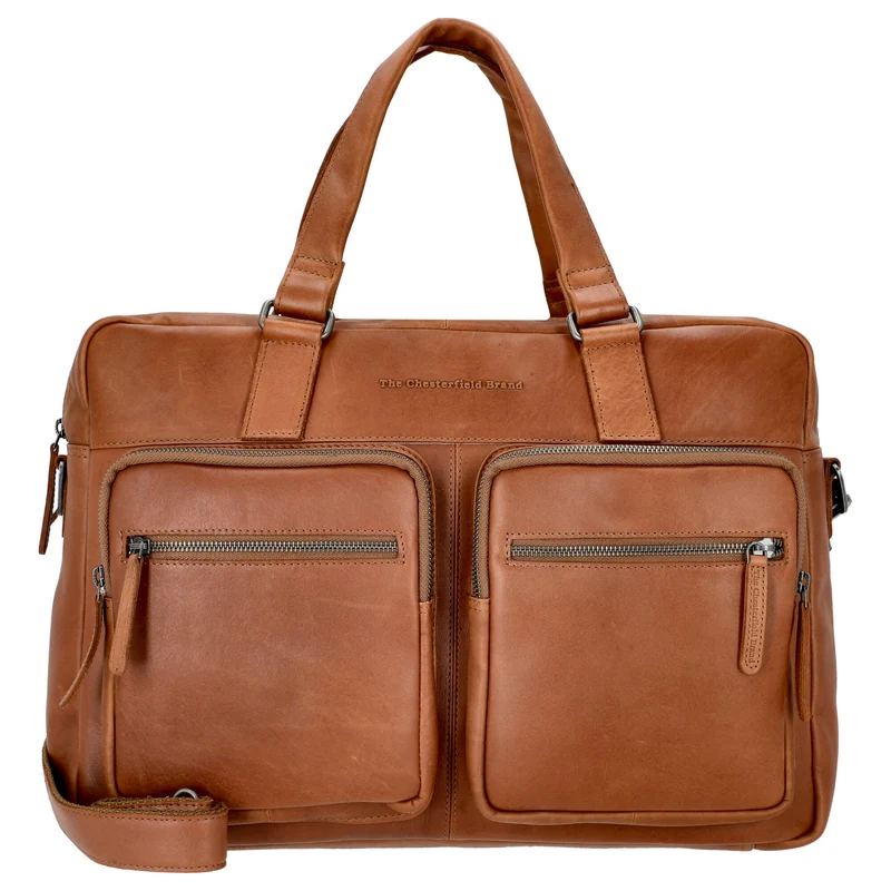 The Chesterfield Brand Misha - Maletín 17" Leder 43 cm (cognac)