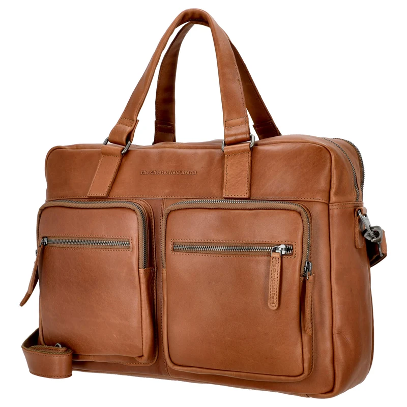 The Chesterfield Brand Misha - Maletín 17" Leder 43 cm (cognac)