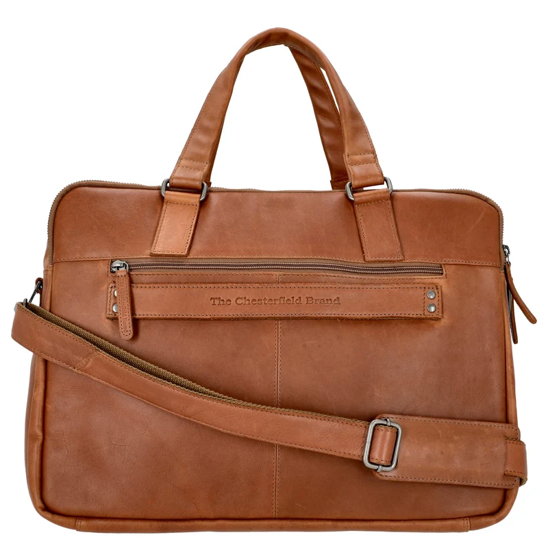 The Chesterfield Brand Misha - Maletín 17" Leder 43 cm (cognac)