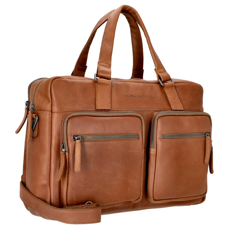 The Chesterfield Brand Misha - Maletín 17" Leder 43 cm (cognac)