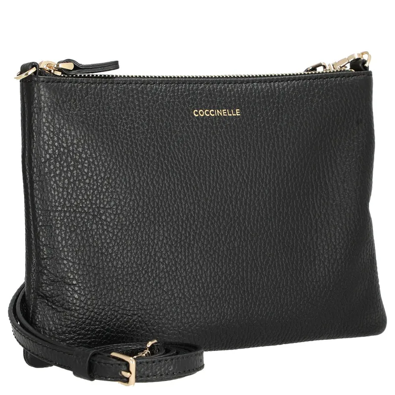 Coccinelle Best Crossbody - Bolso bandolera 22 cm (noir)