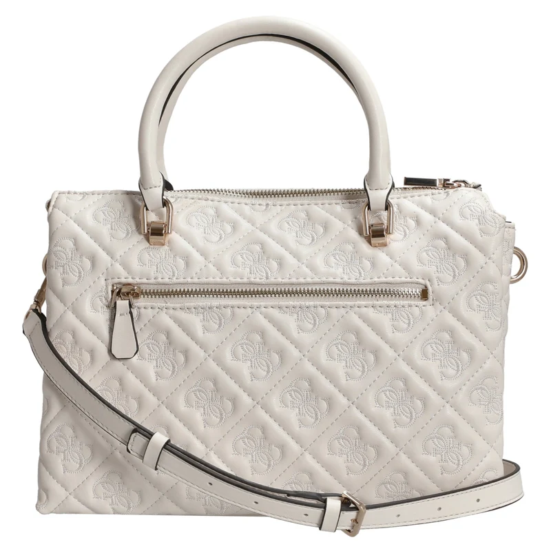 Guess Adelasia Multi - Bolso de mano 29 cm (Color: off white)