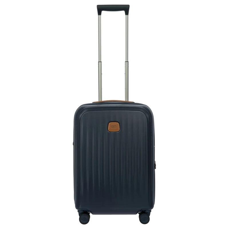 Brics Taormina - Trolley de cabina con 4 ruedas S 55 cm erw. USB (blau)