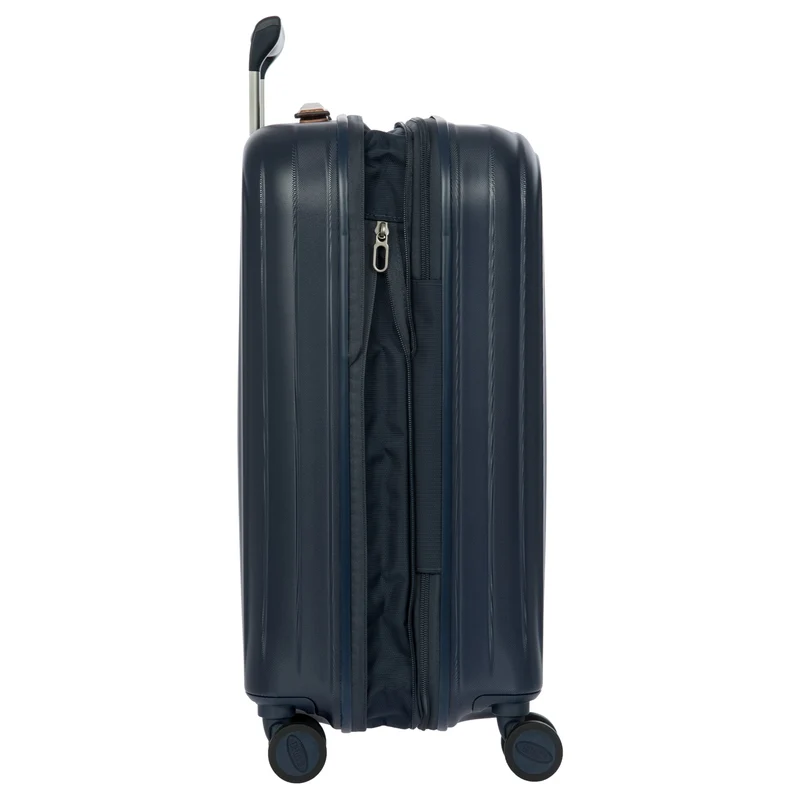 Brics Taormina - Trolley de cabina con 4 ruedas S 55 cm erw. USB (blau)
