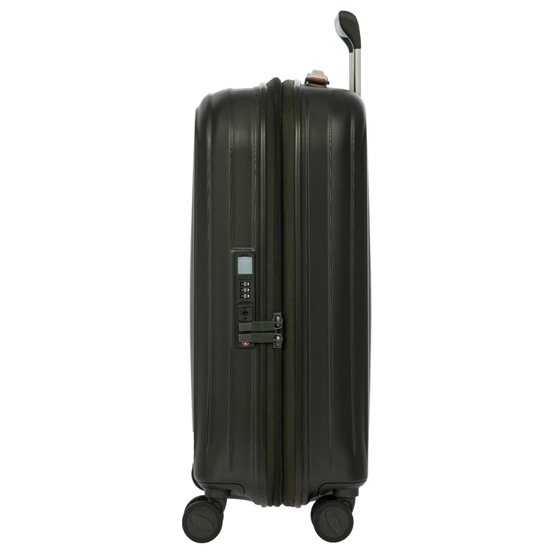 Brics Taormina - Trolley de cabina S 55 cm expandible USB (olive)