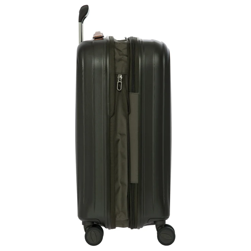Brics Taormina - Trolley de cabina S 55 cm expandible USB (olive)