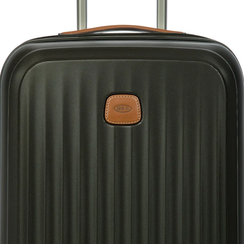 Brics Taormina - Trolley de cabina S 55 cm expandible USB (olive)