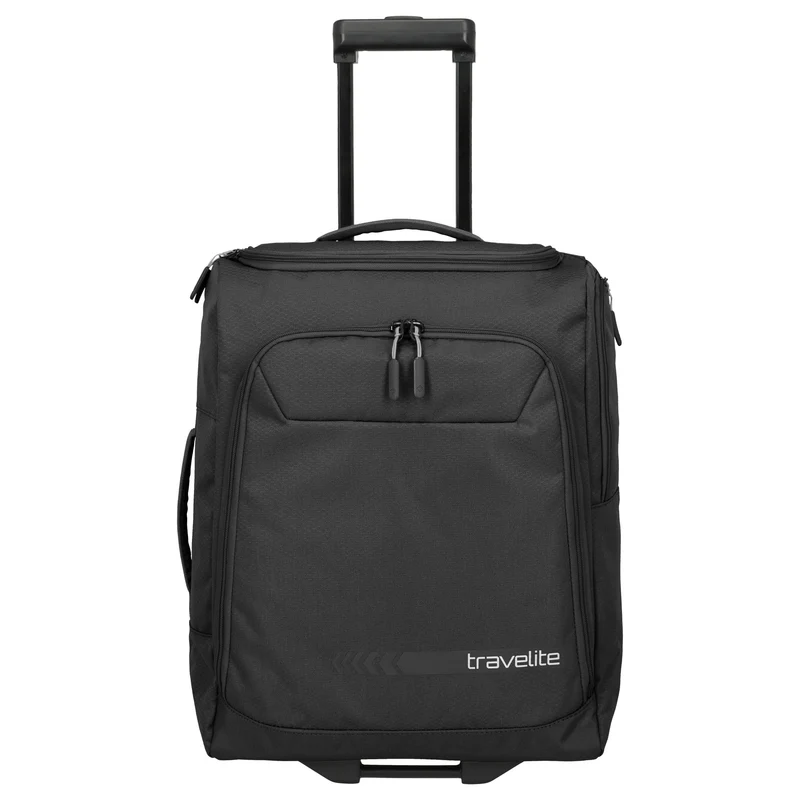 Travelite Kick-Off - Trolley de cabina con 2 ruedas S 55 cm (schwarz)