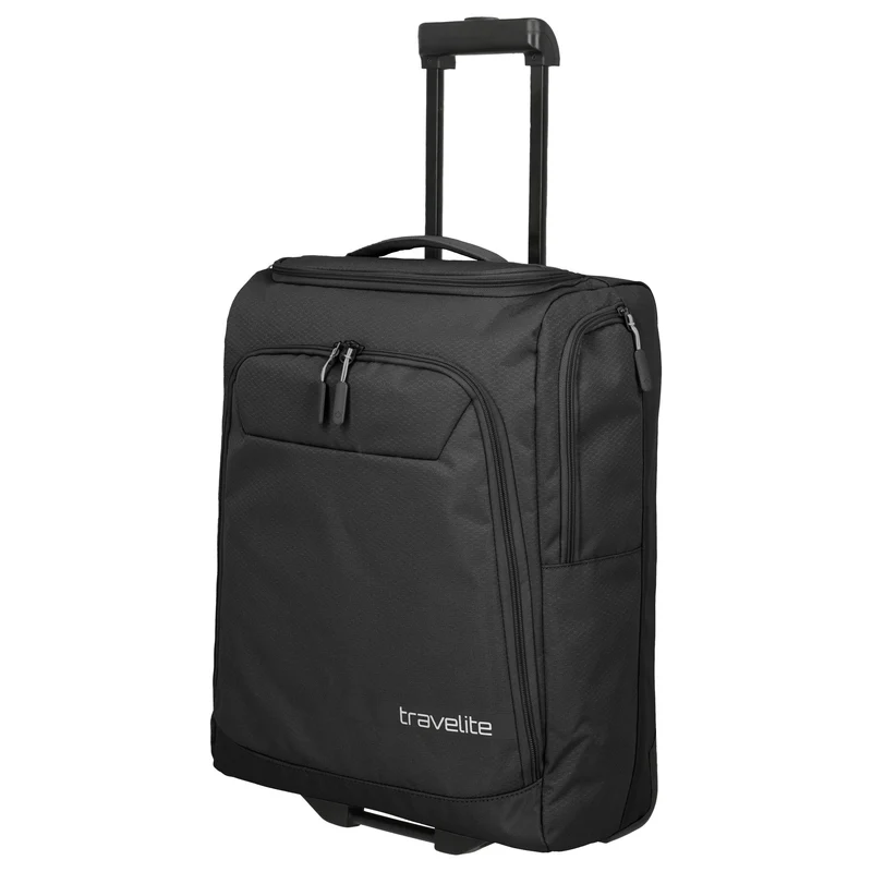 Travelite Kick-Off - Trolley de cabina con 2 ruedas S 55 cm (schwarz)