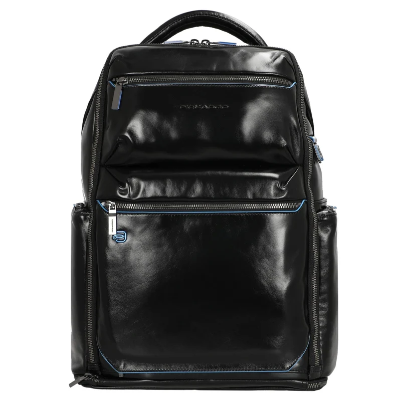 Piquadro Blue Square - Mochila para portátil 15.6" 42 cm (black)