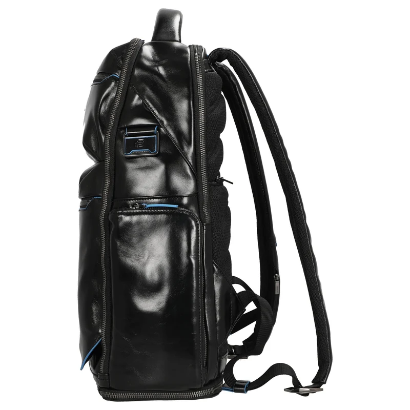 Piquadro Blue Square - Mochila para portátil 15.6" 42 cm (black)