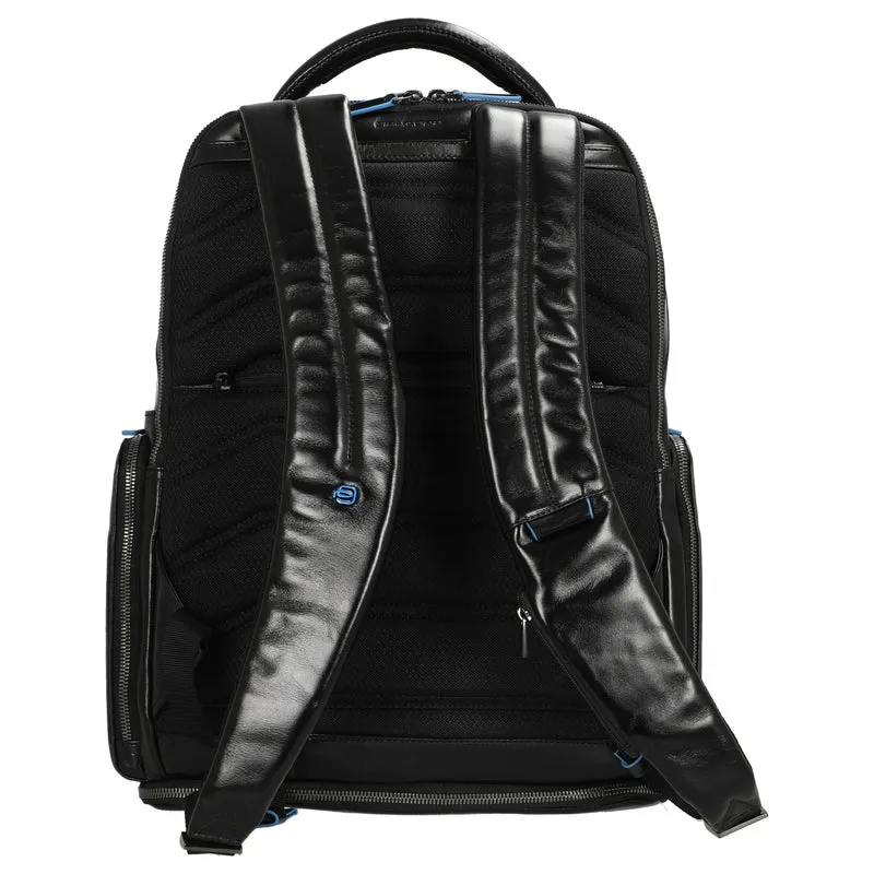 Piquadro Blue Square - Mochila para portátil 15.6" 42 cm (black)