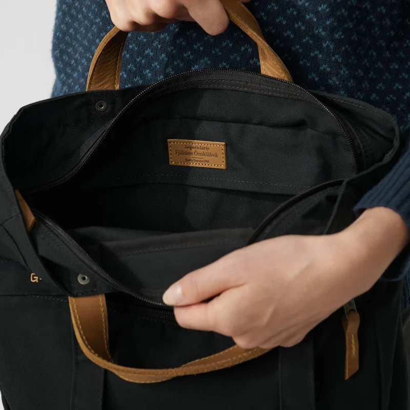 Fjällräven Totepack No. 1 - Bolso bandolera/mochila 39 cm (black)