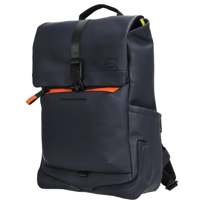 Piquadro Corner - Mochila para portátil 14" 43 cm (blue)