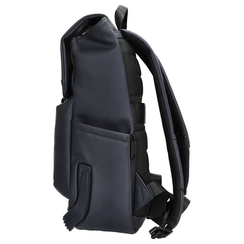 Piquadro Corner - Mochila para portátil 14" 43 cm (blue)