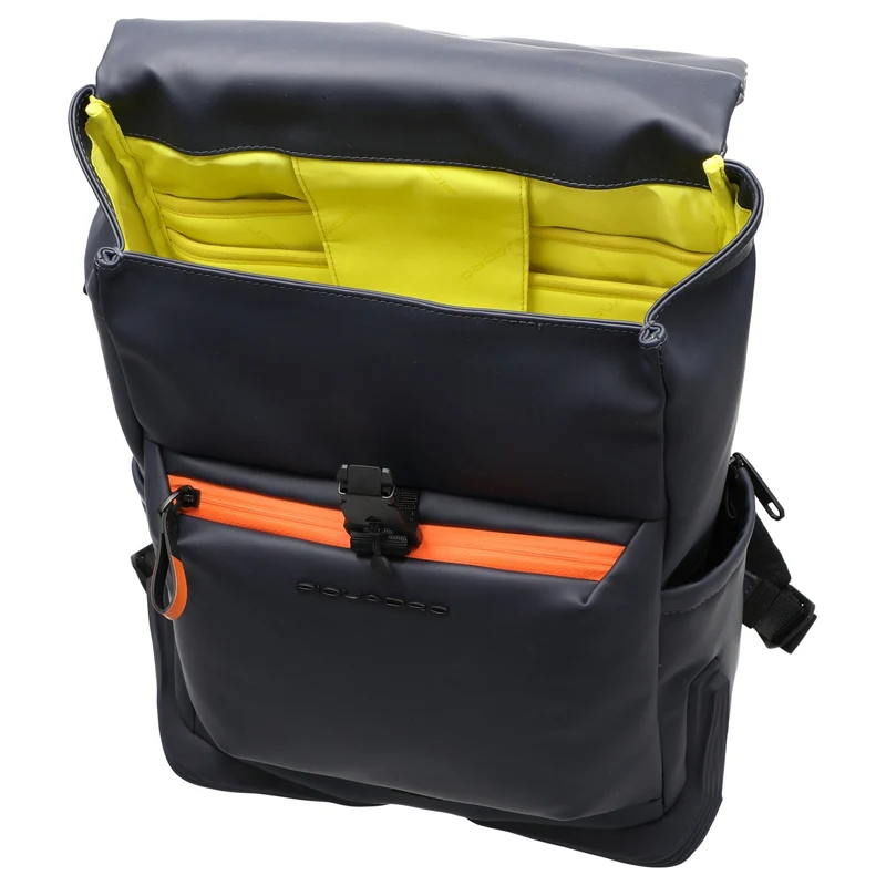Piquadro Corner - Mochila para portátil 14" 43 cm (blue)