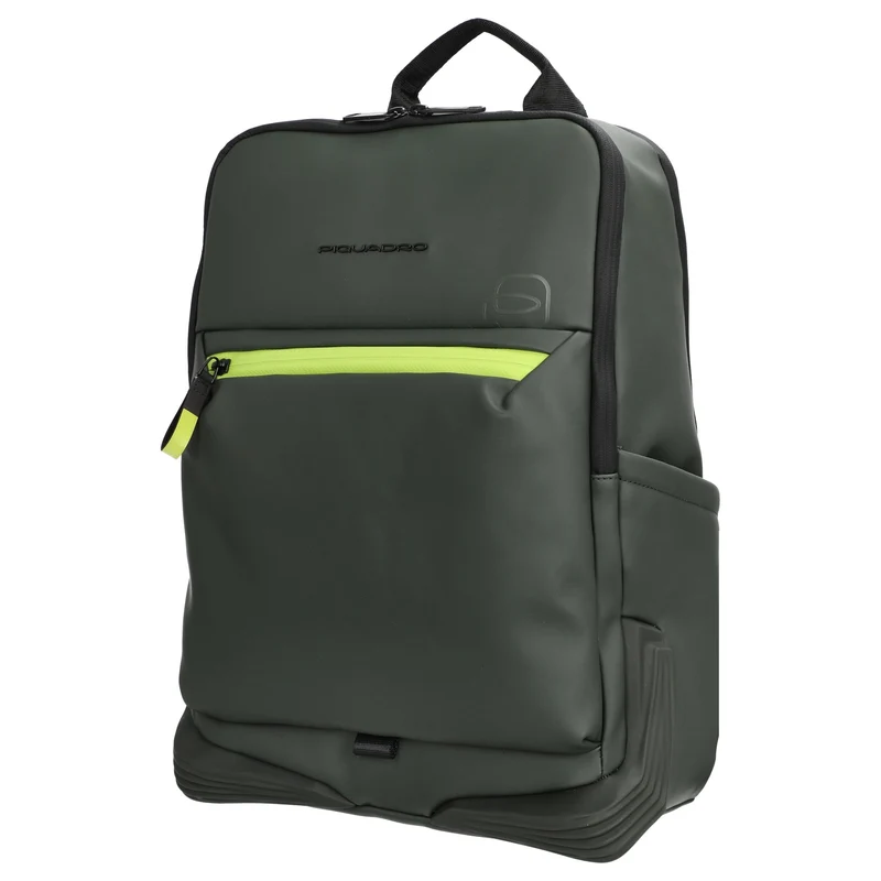 Piquadro Corner - Mochila para portátil 14" 40 cm (green)