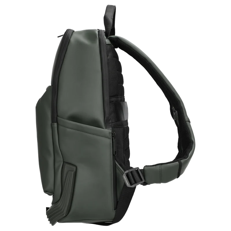 Piquadro Corner - Mochila para portátil 14" 40 cm (green)
