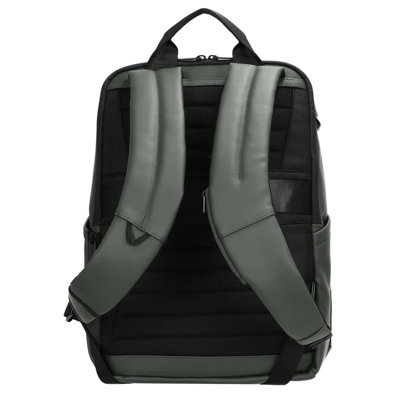 Piquadro Corner - Mochila para portátil 14" 40 cm (green)
