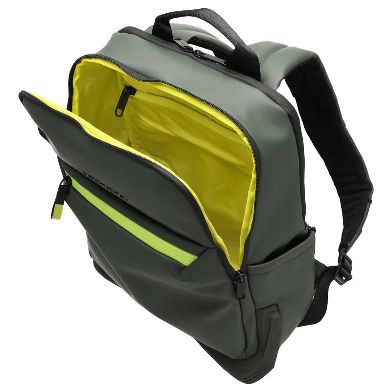 Piquadro Corner - Mochila para portátil 14" 40 cm (green)