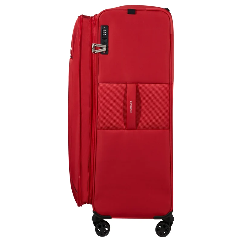 Samsonite Base Breeze - Trolley de 4 ruedas 81 cm expandible (red)