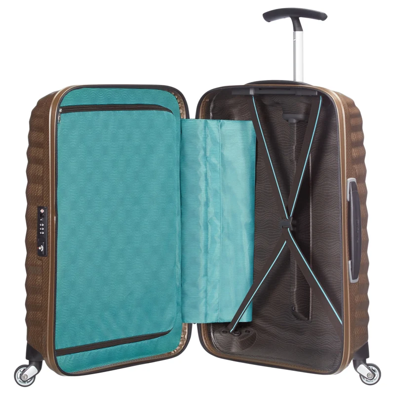 Samsonite Lite-Shock - Trolley de cabina con 4 ruedas S 55 cm (sand)