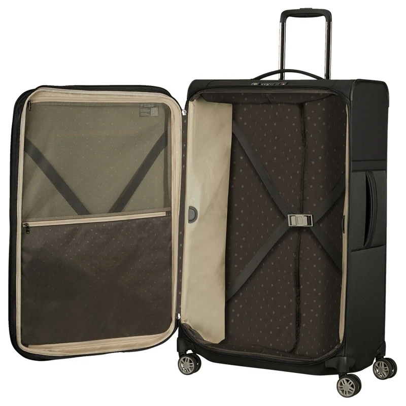Samsonite Airea - Trolley de 4 ruedas 78 cm expandible (black)