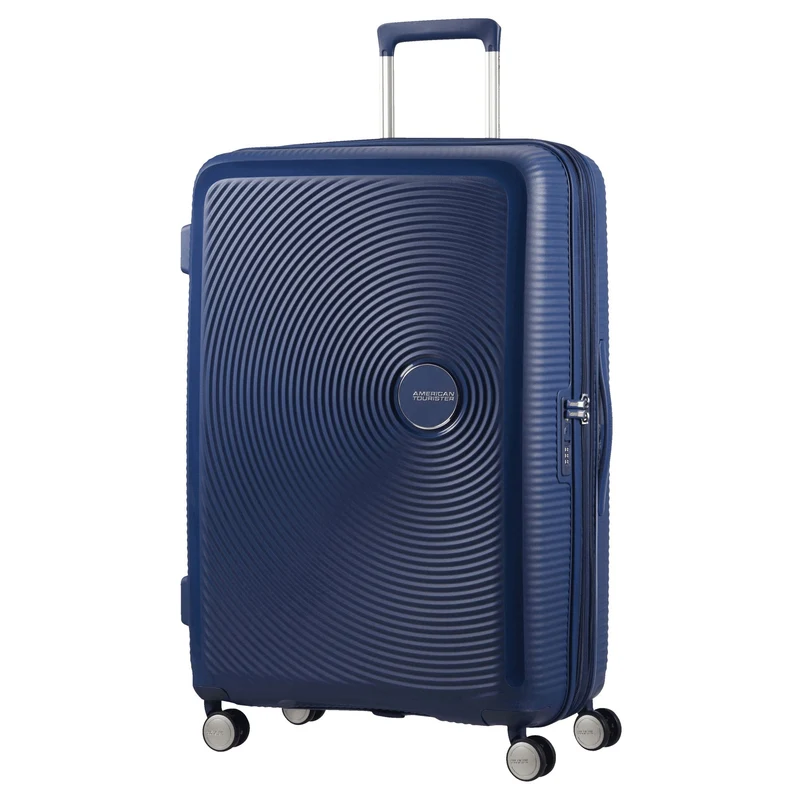 American Tourister Soundbox - Trolley de 4 ruedas 77 cm expandible (blau)