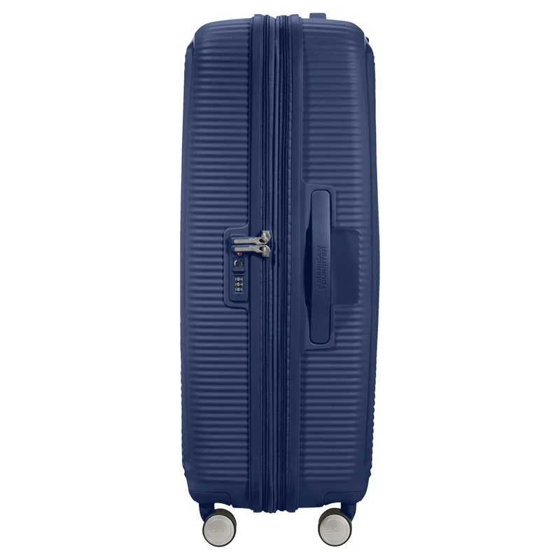 American Tourister Soundbox - Trolley de 4 ruedas 77 cm expandible (blau)