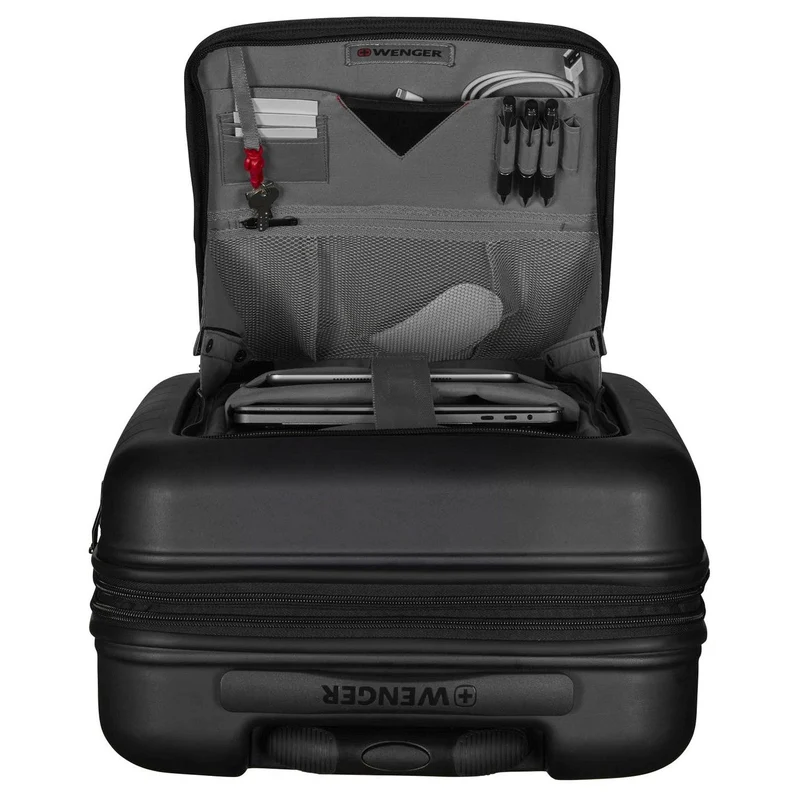 Wenger Syntry 44 - Trolley de cabina con 4 ruedas 55 cm (black/heather grey)