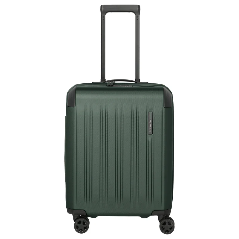 Travelite Dynamiic - Trolley de cabina S 4 ruedas 55 cm expandible (grün)