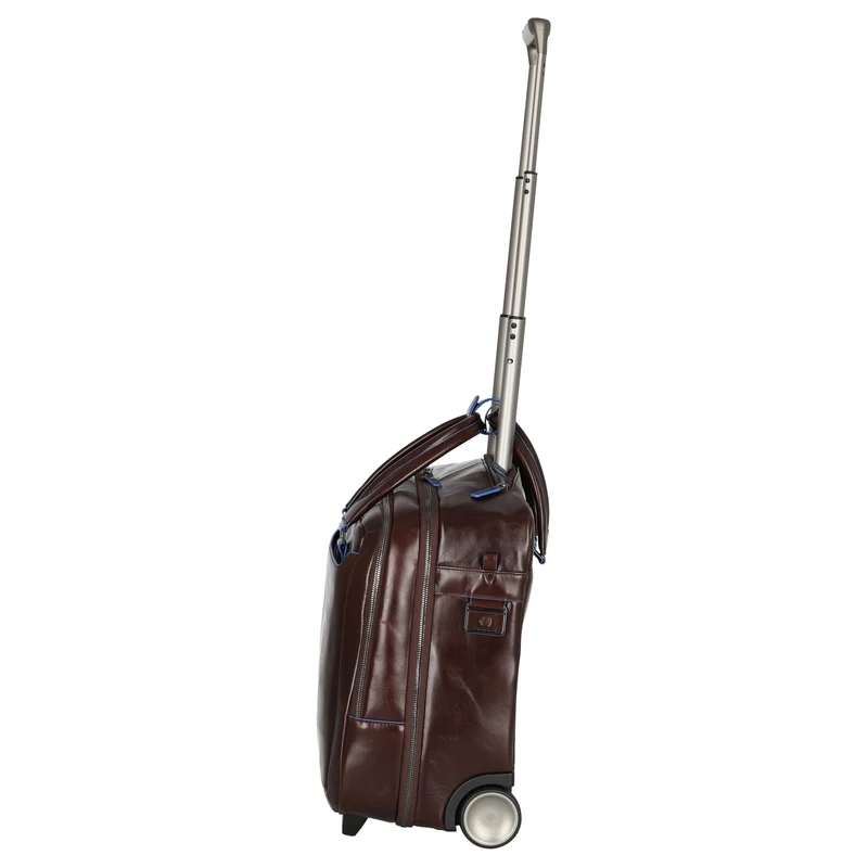 Piquadro Blue Square - Trolley de negocios con 2 ruedas 42 cm (mahogany)