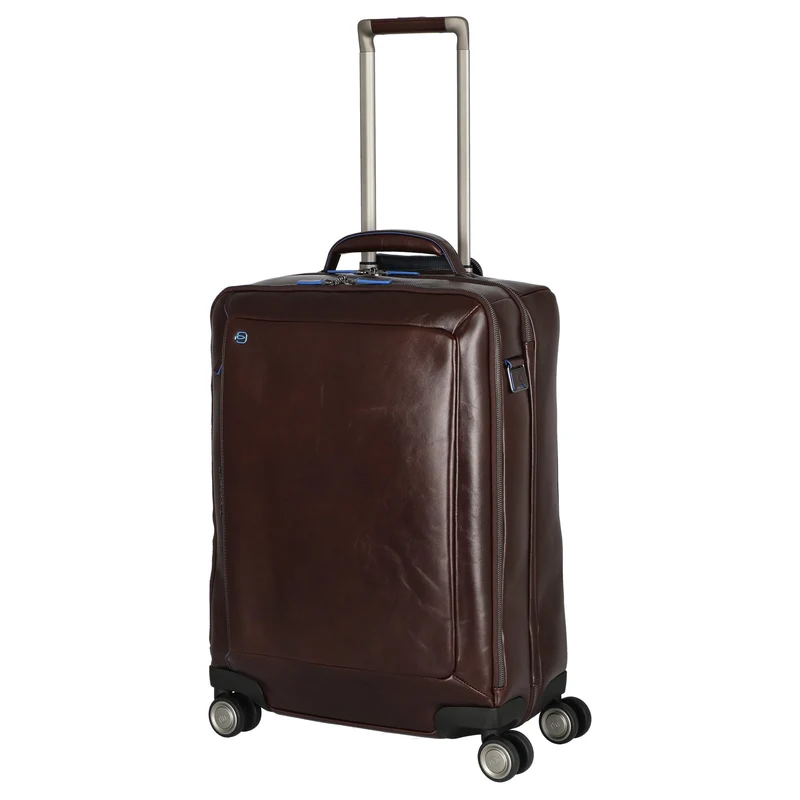 Piquadro Blue Square 45 - Trolley de cabina con 4 ruedas 15.6" S 55 cm (mahogany)