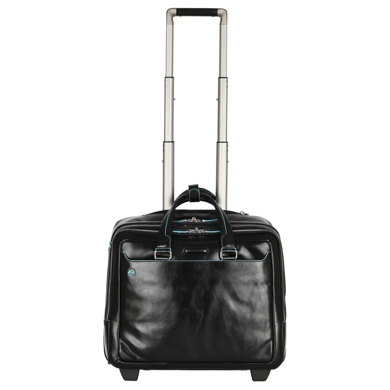 Piquadro Blue Square - Trolley de negocios con 2 ruedas 42 cm (black)