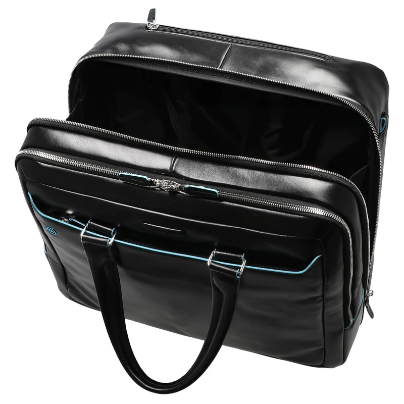 Piquadro Blue Square - Trolley de negocios con 2 ruedas 42 cm (black)