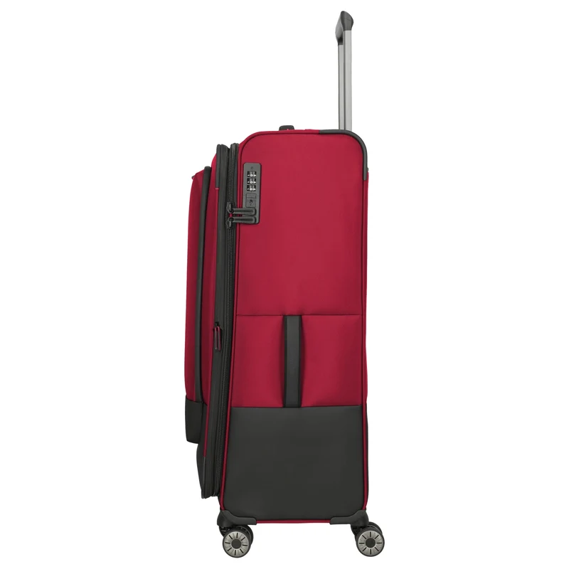 Travelite Crosslite - Trolley XL de 4 ruedas 81 cm expandible (red)