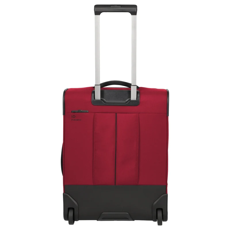 Travelite Crosslite - Trolley de cabina con 2 ruedas S 54 cm expandible (red)