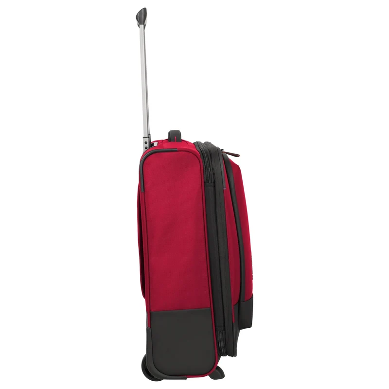 Travelite Crosslite - Trolley de cabina con 2 ruedas S 54 cm expandible (red)