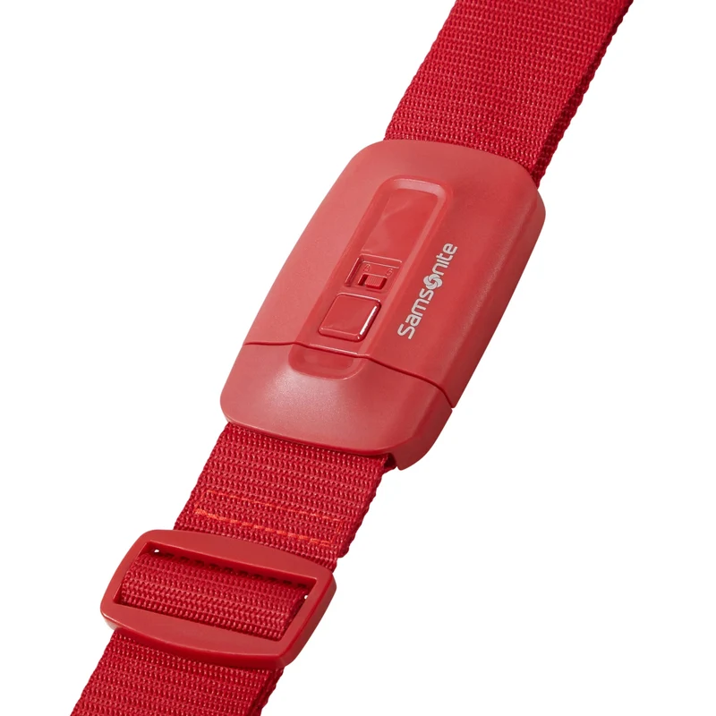 Samsonite Ta Revolution Strap - Cinturón de maleta 180 cm (red)