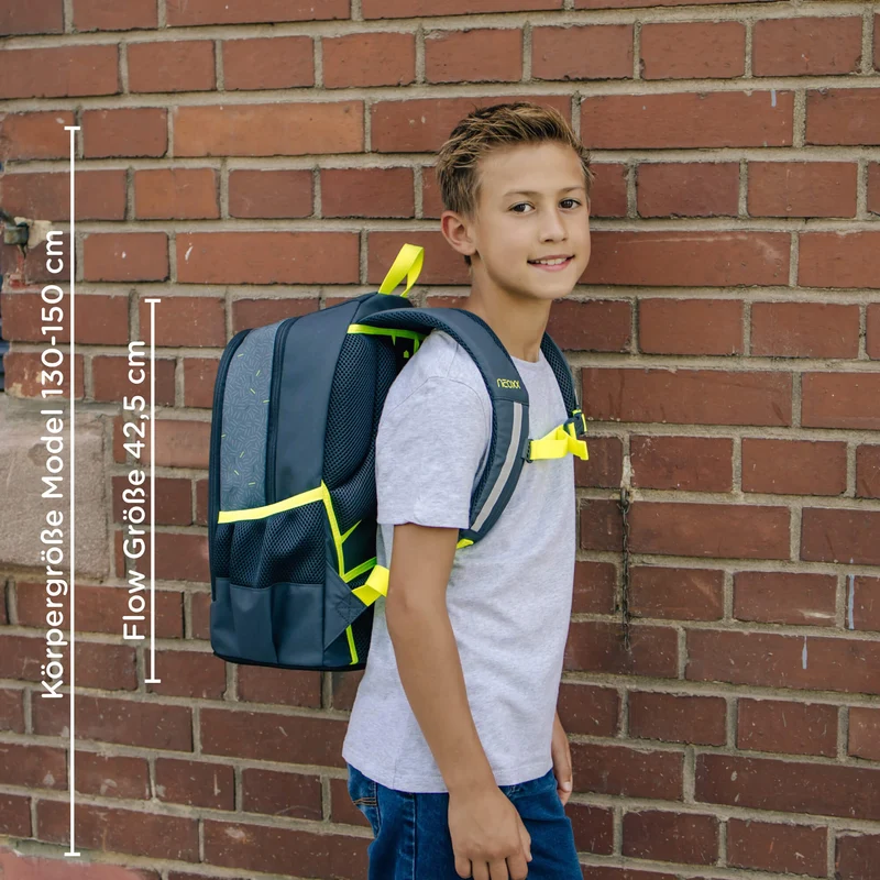 Neoxx FLOW - Mochila escolar 42.5 cm (BOOM!)