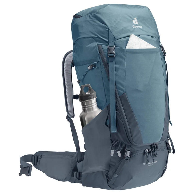 Deuter Futura Air Trek 60 + 10 - Mochila de trekking 76 cm (atlantic-ink)