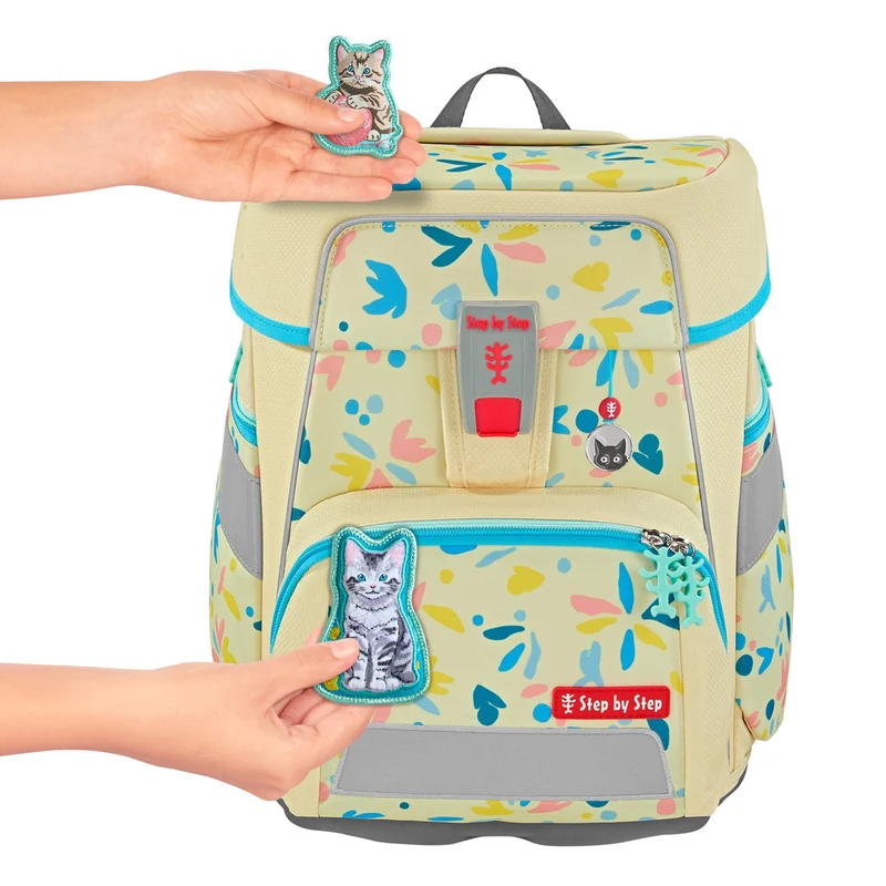 Step by Step Space - Set de mochila escolar 5 piezas (Cat Lilly)