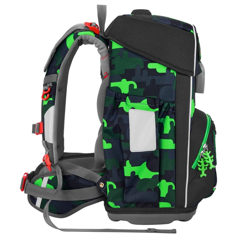 Step by Step Giant - Set de mochila escolar 5 piezas (Black Cat Chiko)