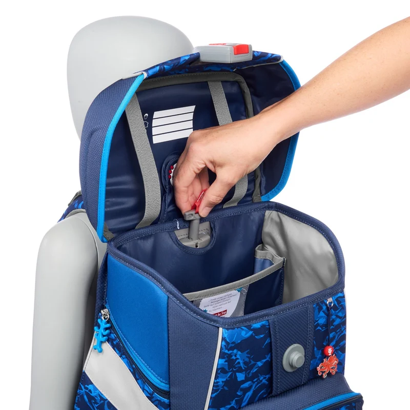 Step by Step Space - Set de mochila escolar 5 piezas (Manta Rio)