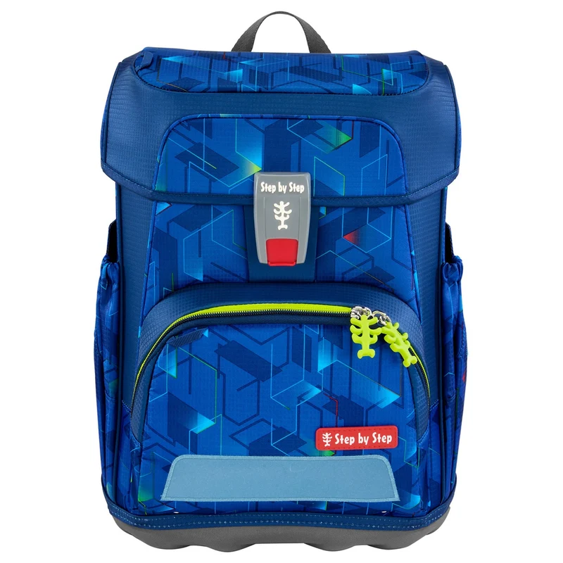 Step by Step Cloud - Set de mochila escolar 5 piezas (Police Truck Charly)