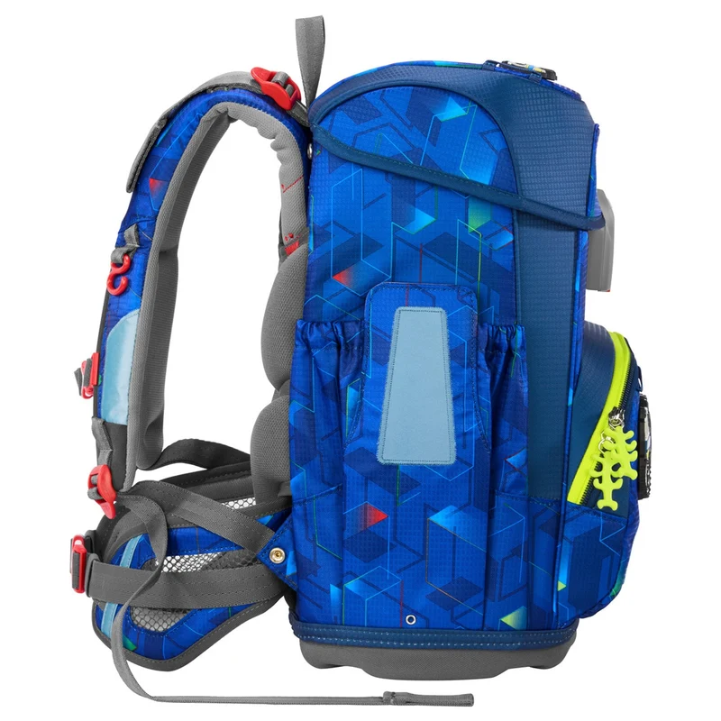 Step by Step Cloud - Set de mochila escolar 5 piezas (Police Truck Charly)