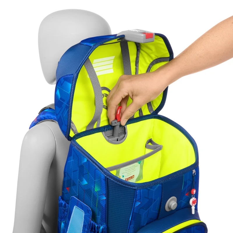 Step by Step Cloud - Set de mochila escolar 5 piezas (Police Truck Charly)