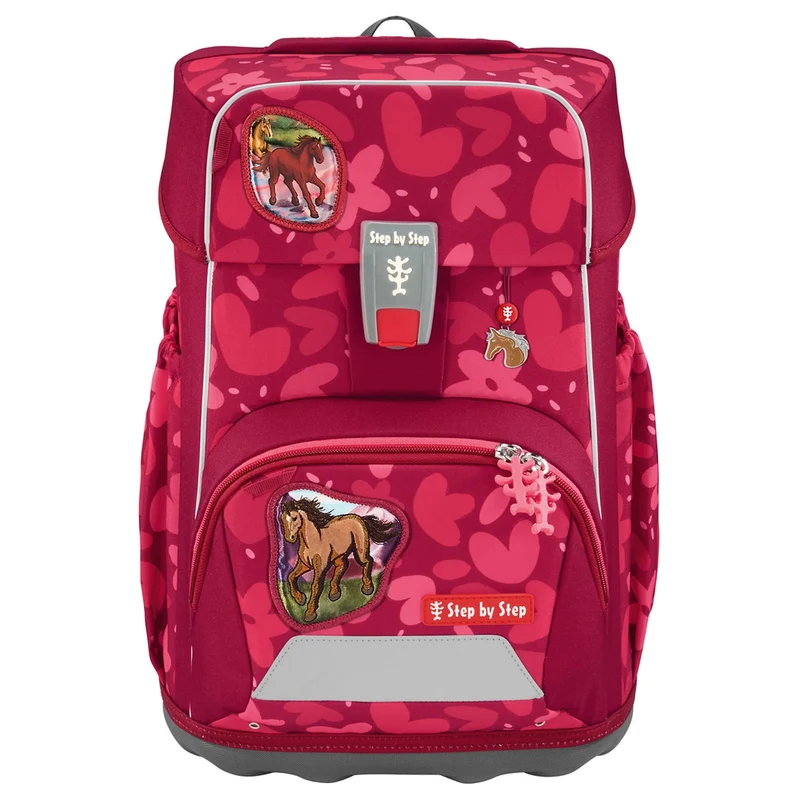Step by Step Giant - Set de mochila escolar 5 pzas. (Wild Horse Nora)